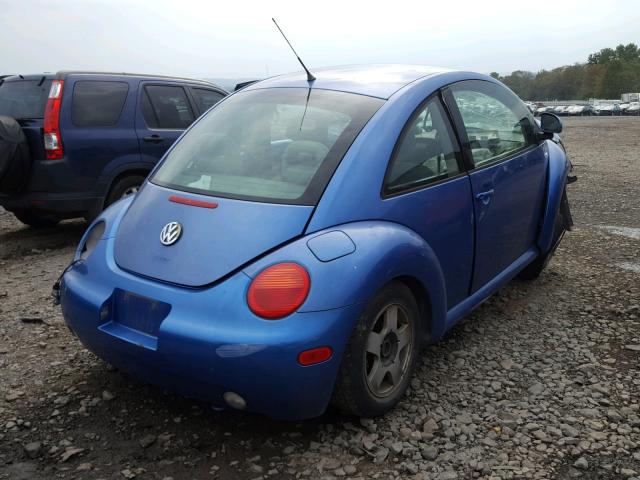 3VWBC21C1XM459188 - 1999 VOLKSWAGEN NEW BEETLE Mavi foto 4