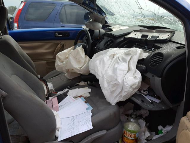 3VWBC21C1XM459188 - 1999 VOLKSWAGEN NEW BEETLE Mavi foto 5