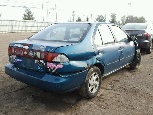 1N4AB41D7SC767259 - 1995 NISSAN SENTRA XE BLUE photo 4