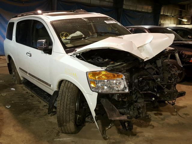 5N1AA0NE9EN610751 - 2014 NISSAN ARMADA PLA WHITE photo 1