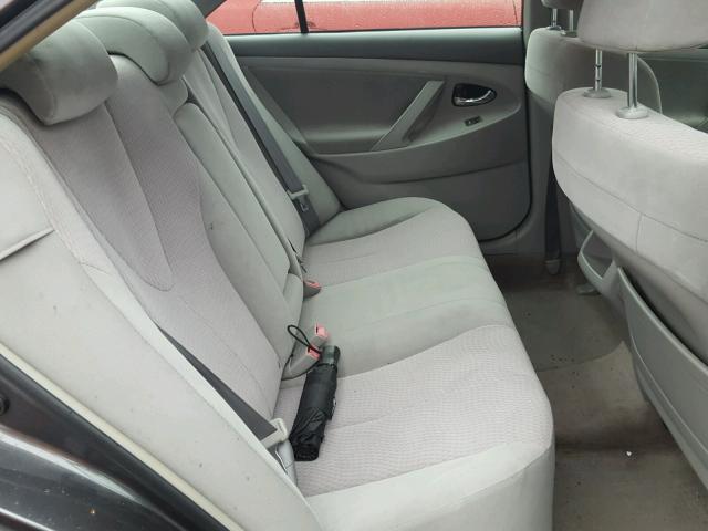 JTNBF3EK0A3001163 - 2010 TOYOTA CAMRY BASE გრაფიტი ფოტო 6