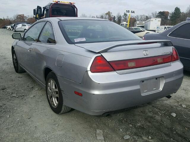 1HGCG22581A002380 - 2001 HONDA ACCORD EX SILVER photo 3