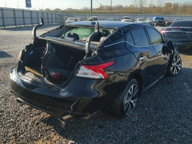 1N4AA6AP8GC404727 - 2016 NISSAN MAXIMA 3.5 BLACK photo 4