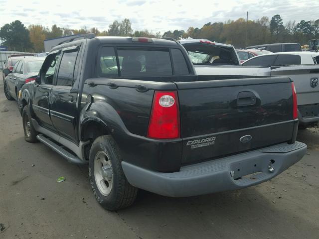 1FMZU67E53UB49139 - 2003 FORD EXPLORER S BLACK photo 3