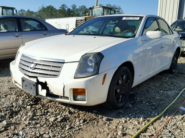 1G6DP577460130078 - 2006 CADILLAC CTS HI FEA WHITE photo 2