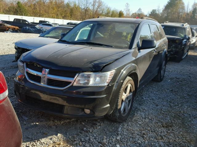 3D4PG5FV1AT137644 - 2010 DODGE JOURNEY SX BLACK photo 2