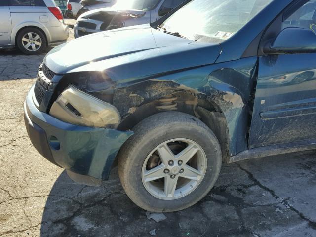 2CNDL73F066013828 - 2006 CHEVROLET EQUINOX LT BLUE photo 9