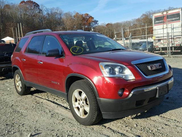 1GKER13737J122029 - 2007 GMC ACADIA SLE RED photo 1