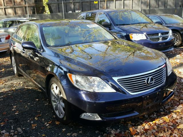 JTHBL46F475035820 - 2007 LEXUS LS 460 BLUE photo 1