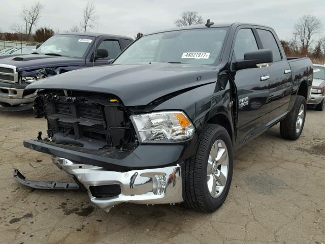 3C6RR7LT3HG626913 - 2017 RAM 1500 SLT BLACK photo 2