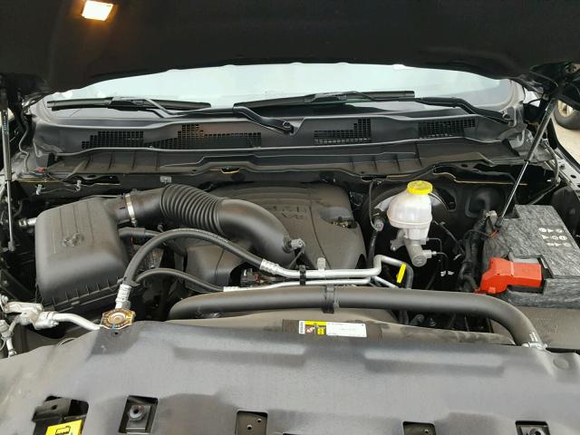 3C6RR7LT3HG626913 - 2017 RAM 1500 SLT BLACK photo 7