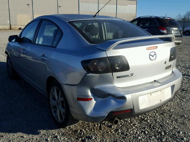 JM1BK32F381161311 - 2008 MAZDA 3 I SILVER photo 3