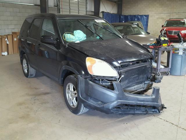 SHSRD78884U257213 - 2004 HONDA CR-V EX BLACK photo 1