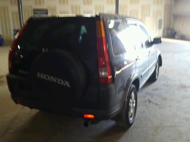 SHSRD78884U257213 - 2004 HONDA CR-V EX შავი ფოტო 4