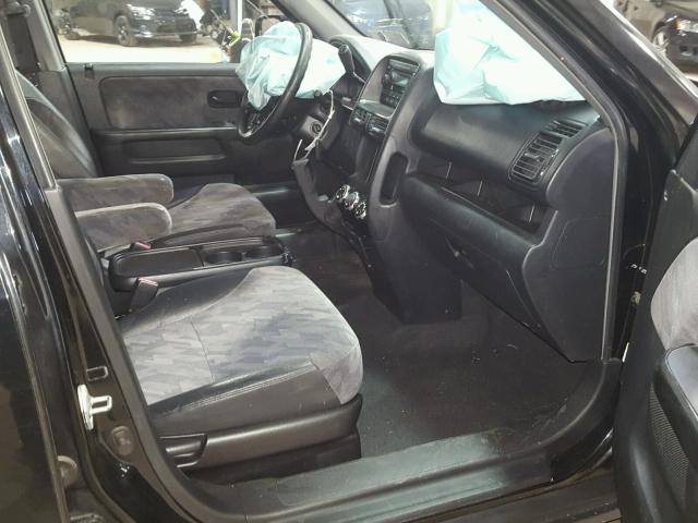 SHSRD78884U257213 - 2004 HONDA CR-V EX შავი ფოტო 5