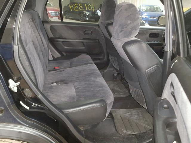 SHSRD78884U257213 - 2004 HONDA CR-V EX შავი ფოტო 6
