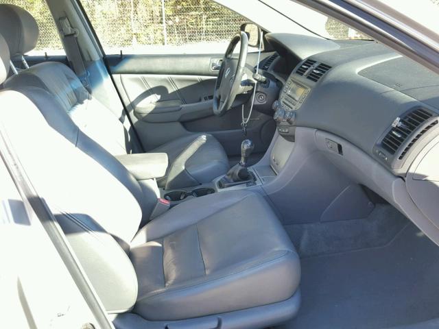 1HGCM55887A038854 - 2007 HONDA ACCORD EX SILVER photo 5