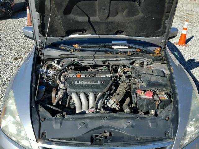 1HGCM55887A038854 - 2007 HONDA ACCORD EX SILVER photo 7