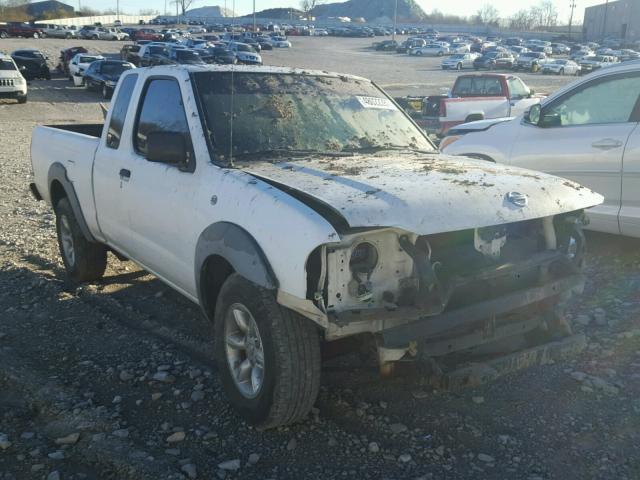 1N6DD26S62C323638 - 2002 NISSAN FRONTIER K WHITE photo 1