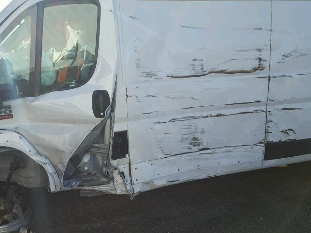 3C6TRVDGXHE546726 - 2017 RAM PROMASTER WHITE photo 10
