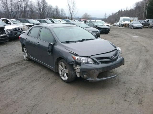 2T1BU4EE5DC099189 - 2013 TOYOTA COROLLA BA GRAY photo 1