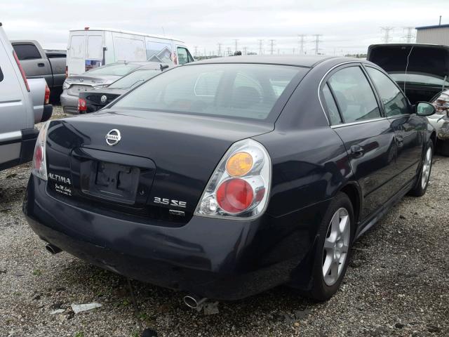 1N4BL11D93C240163 - 2003 NISSAN ALTIMA BLACK photo 4