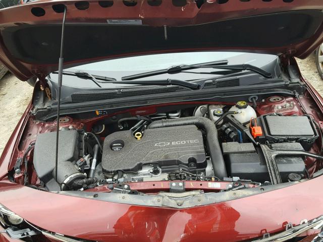 1G1ZB5ST1GF298144 - 2016 CHEVROLET MALIBU LS Tünd qırmızı foto 7