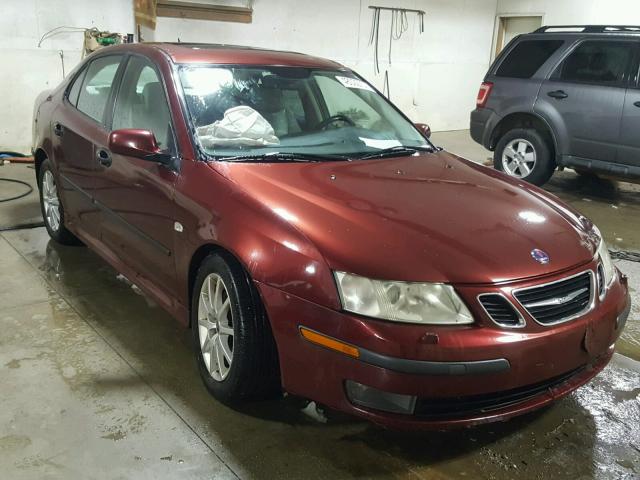 YS3FD49Y141034035 - 2004 SAAB 9-3 ARC MAROON photo 1