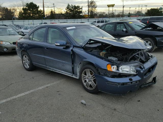 YV1RS592082701943 - 2008 VOLVO S60 2.5T BLUE photo 1
