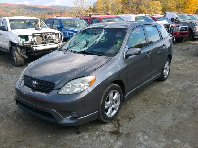 2T1KR30E47C669299 - 2007 TOYOTA COROLLA MA GRAY photo 2