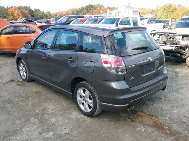 2T1KR30E47C669299 - 2007 TOYOTA COROLLA MA GRAY photo 3