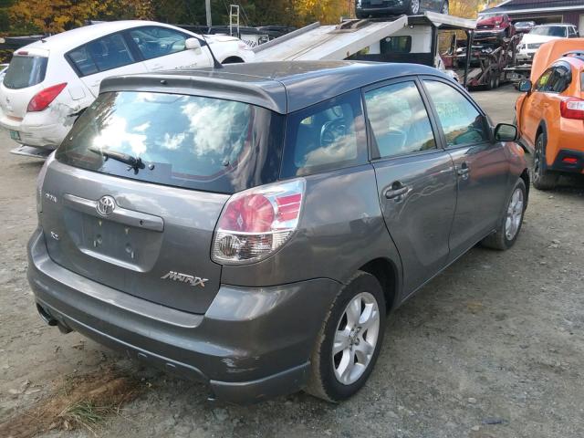 2T1KR30E47C669299 - 2007 TOYOTA COROLLA MA GRAY photo 4