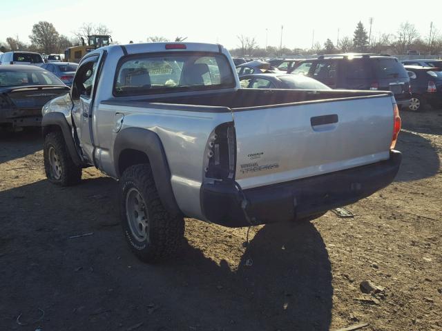 5TEPX42N85Z039162 - 2005 TOYOTA TACOMA GRAY photo 3