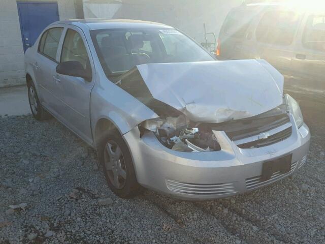 1G1AK55F277105092 - 2007 CHEVROLET COBALT LS SILVER photo 1