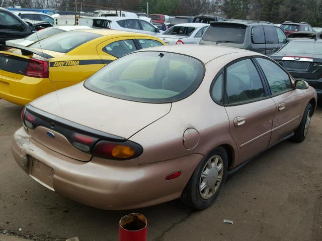 1FALP52U7VG106794 - 1997 FORD TAURUS GL GOLD photo 4