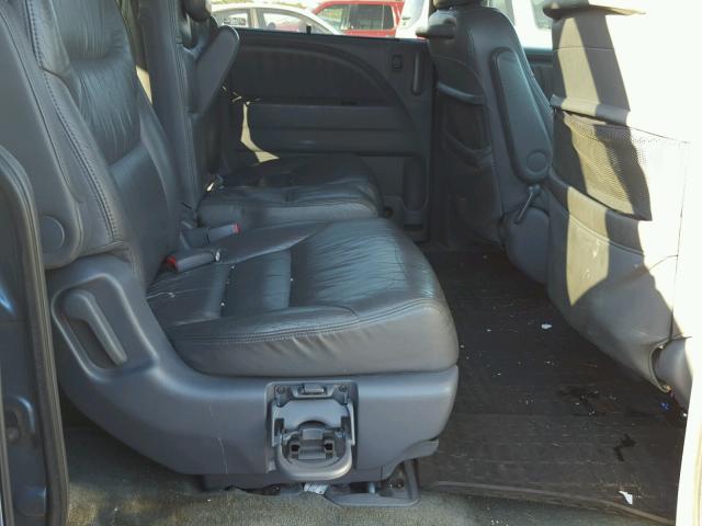 5FNRL38716B016980 - 2006 HONDA ODYSSEY EX BLUE photo 6