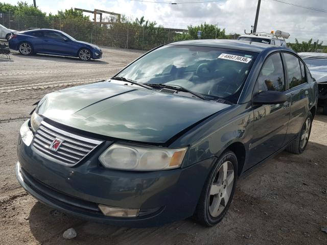 1G8AL58F46Z148099 - 2006 SATURN ION LEVEL GREEN photo 2