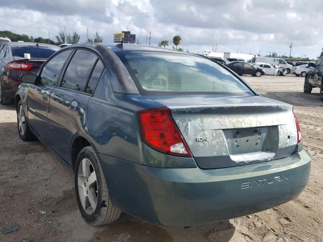1G8AL58F46Z148099 - 2006 SATURN ION LEVEL GREEN photo 3