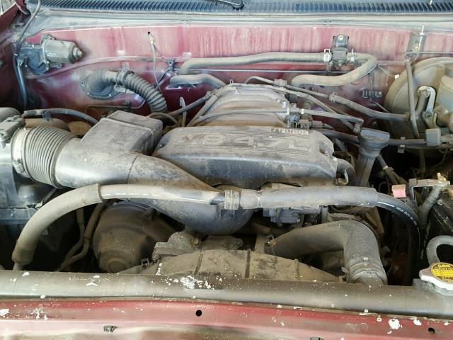 5TBRT34131S183887 - 2001 TOYOTA TUNDRA ACC BURGUNDY photo 7