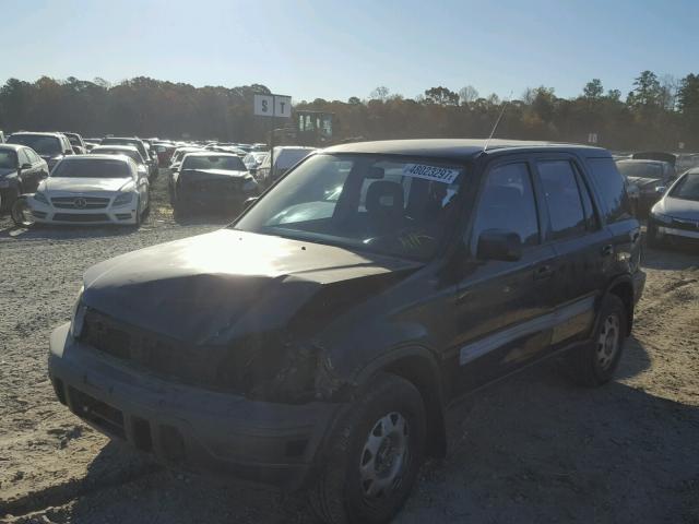 JHLRD2844WC007865 - 1998 HONDA CR-V LX BLACK photo 2