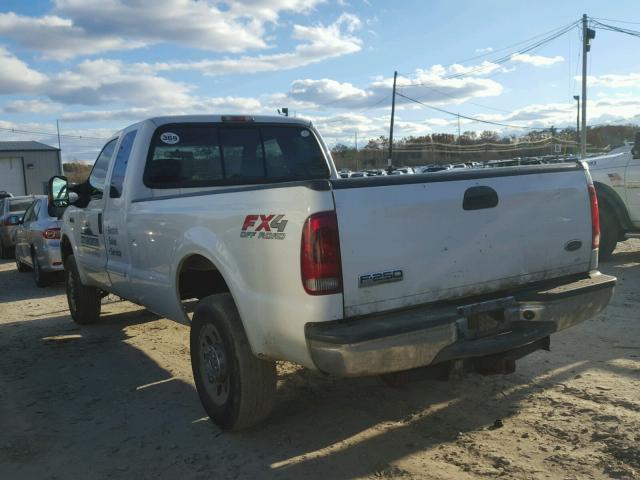 1FTSX21546EC56406 - 2006 FORD F250 SUPER WHITE photo 3