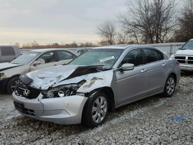 1HGCP26879A803009 - 2009 HONDA ACCORD EXL SILVER photo 2