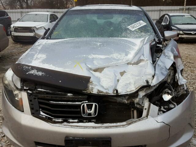 1HGCP26879A803009 - 2009 HONDA ACCORD EXL SILVER photo 7