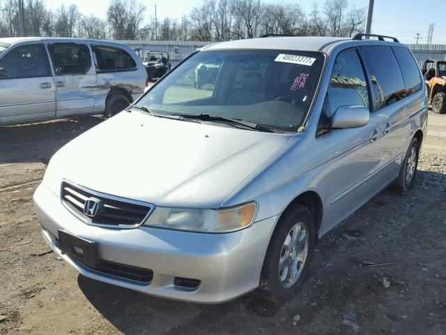 5FNRL18903B039247 - 2003 HONDA ODYSSEY EX SILVER photo 2