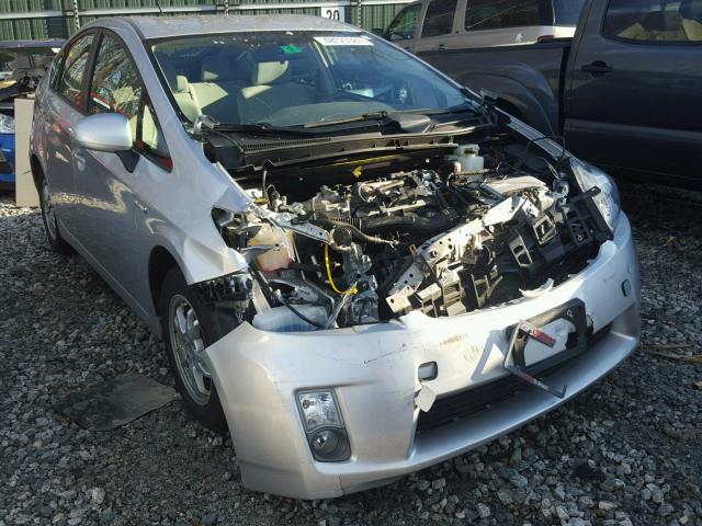 JTDKN3DU3A1153895 - 2010 TOYOTA PRIUS SILVER photo 1