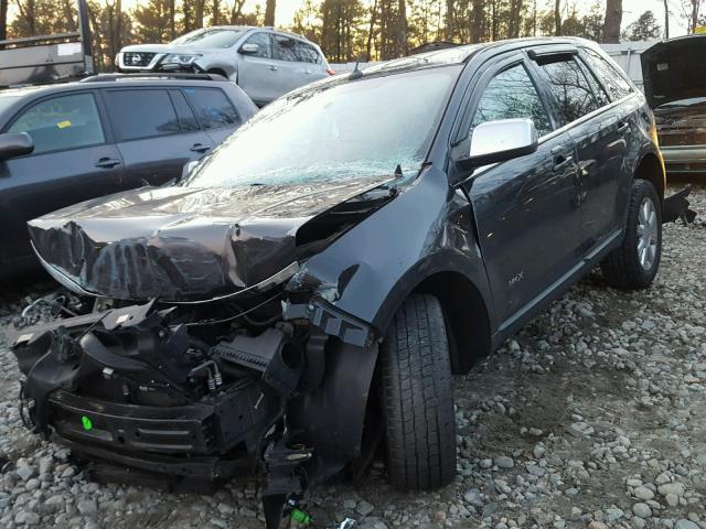 2LMDU88C67BJ20137 - 2007 LINCOLN MKX GRAY photo 2