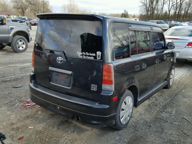 JTLKT324064074977 - 2006 TOYOTA SCION XB CHARCOAL photo 4