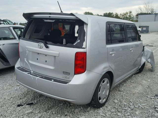 JTLKE50E891063474 - 2009 TOYOTA SCION XB Gümüş foto 4