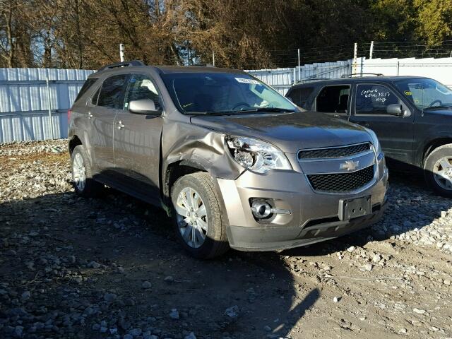 2GNALPEK3C6263066 - 2012 CHEVROLET EQUINOX LT BROWN photo 1