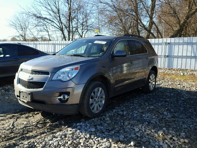 2GNALPEK3C6263066 - 2012 CHEVROLET EQUINOX LT BROWN photo 2